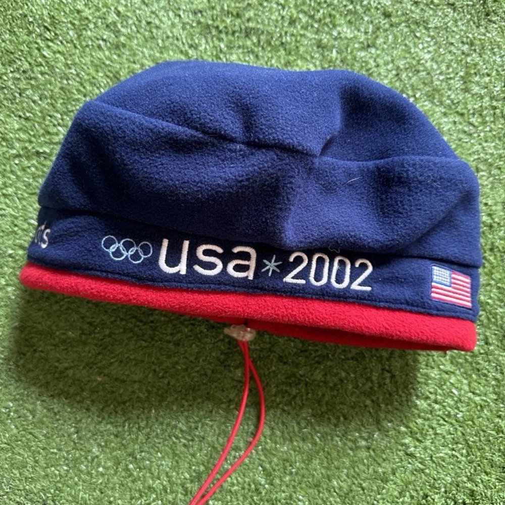 Authentic Vintage USA Olympics 2002 Navy French Beret